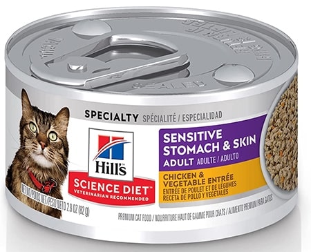 Hill’s Science Diet Adult Sensitive Stomach and Skin Canned Food