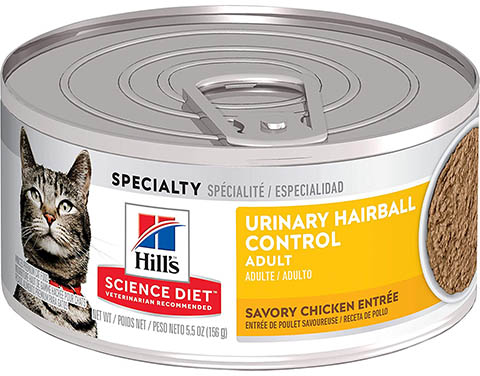 Hill’s Science Diet Urinary & Hairball Control Adult Cat Canned Food