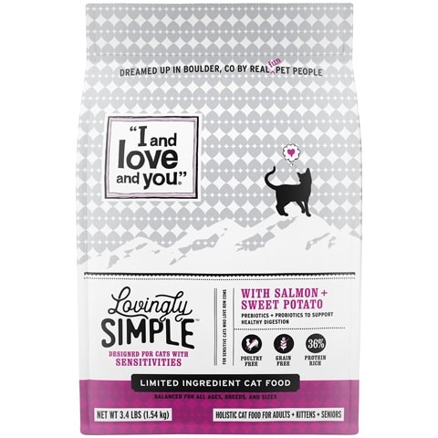 I and Love and You Lovingly Simple Dry Cat Food