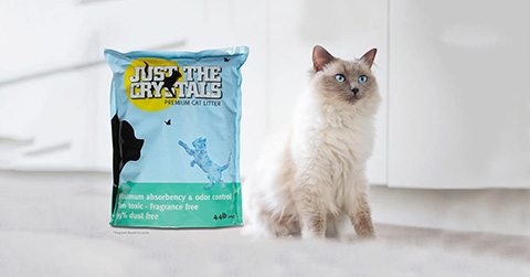 Just the Crystals Premium Crystal Cat Litter