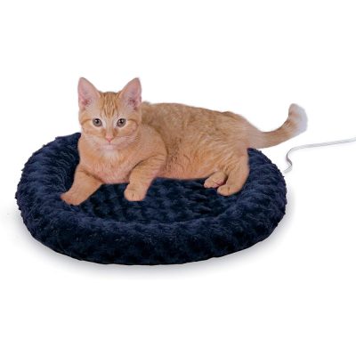 K&H Pet Products Thermo-Kitty Fashion Splash Indoor Heated Cat Bed