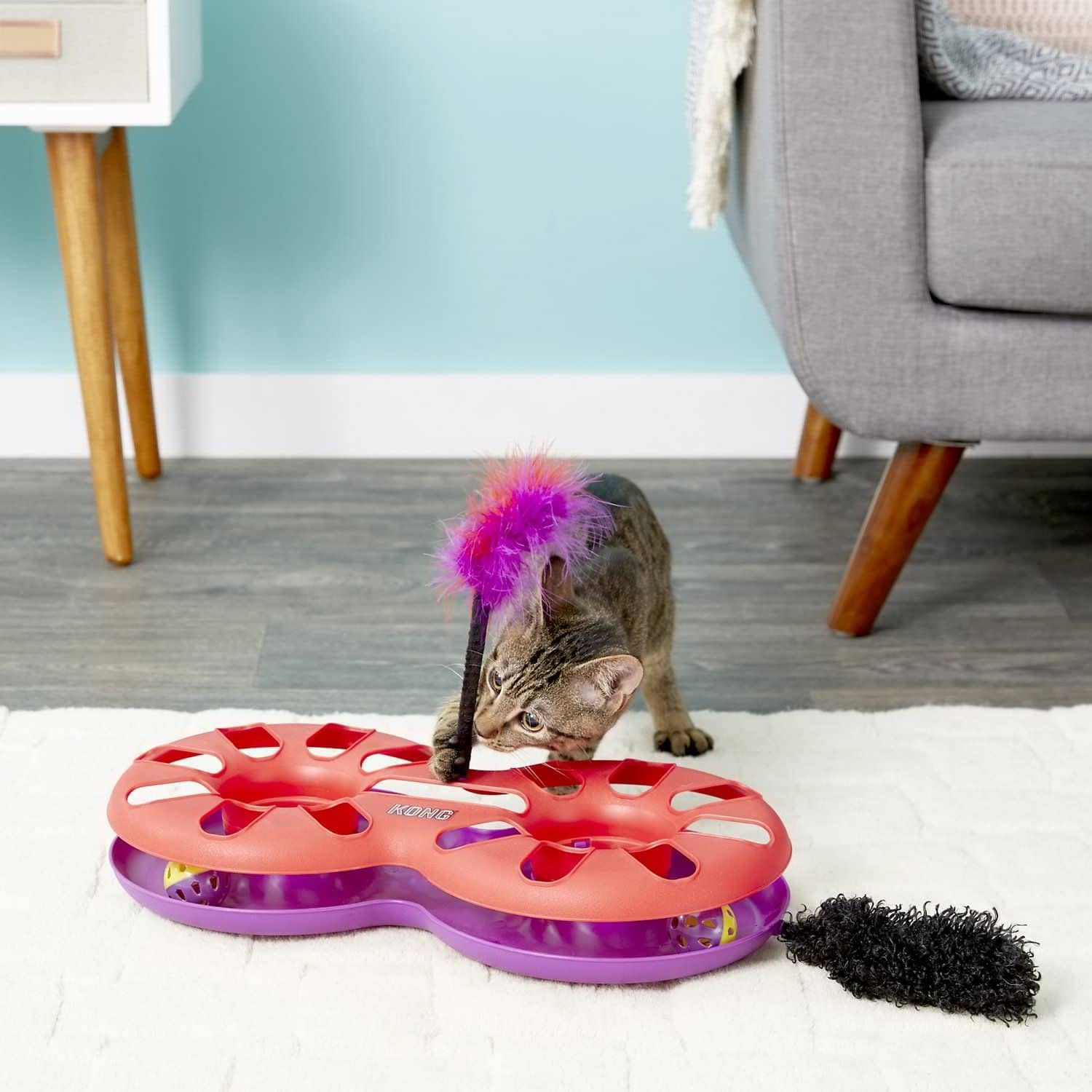 KONG Eight Track Cat Toy-BG