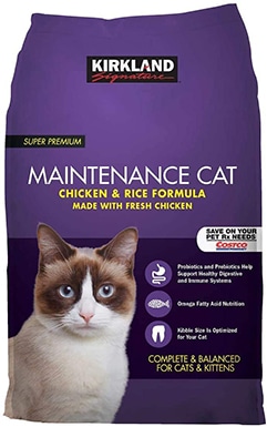 Kirkland Signature Maintenance Cat Chicken and Rice Formula