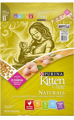 Kitten Chow Naturals Dry Cat Food