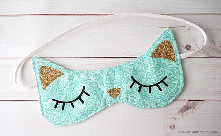 Kitty Sleep Mask by Artsy Farsty Mama