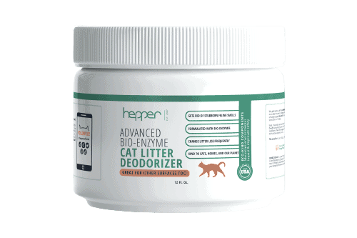 hepper bio-enzymatic cat litter deodorizer