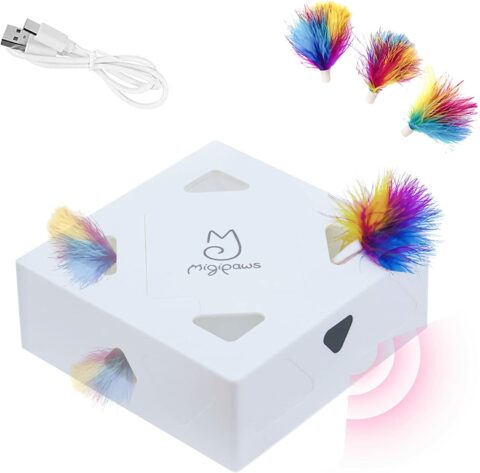 Migipaws Smart Teaser Toy for Indoor Cats