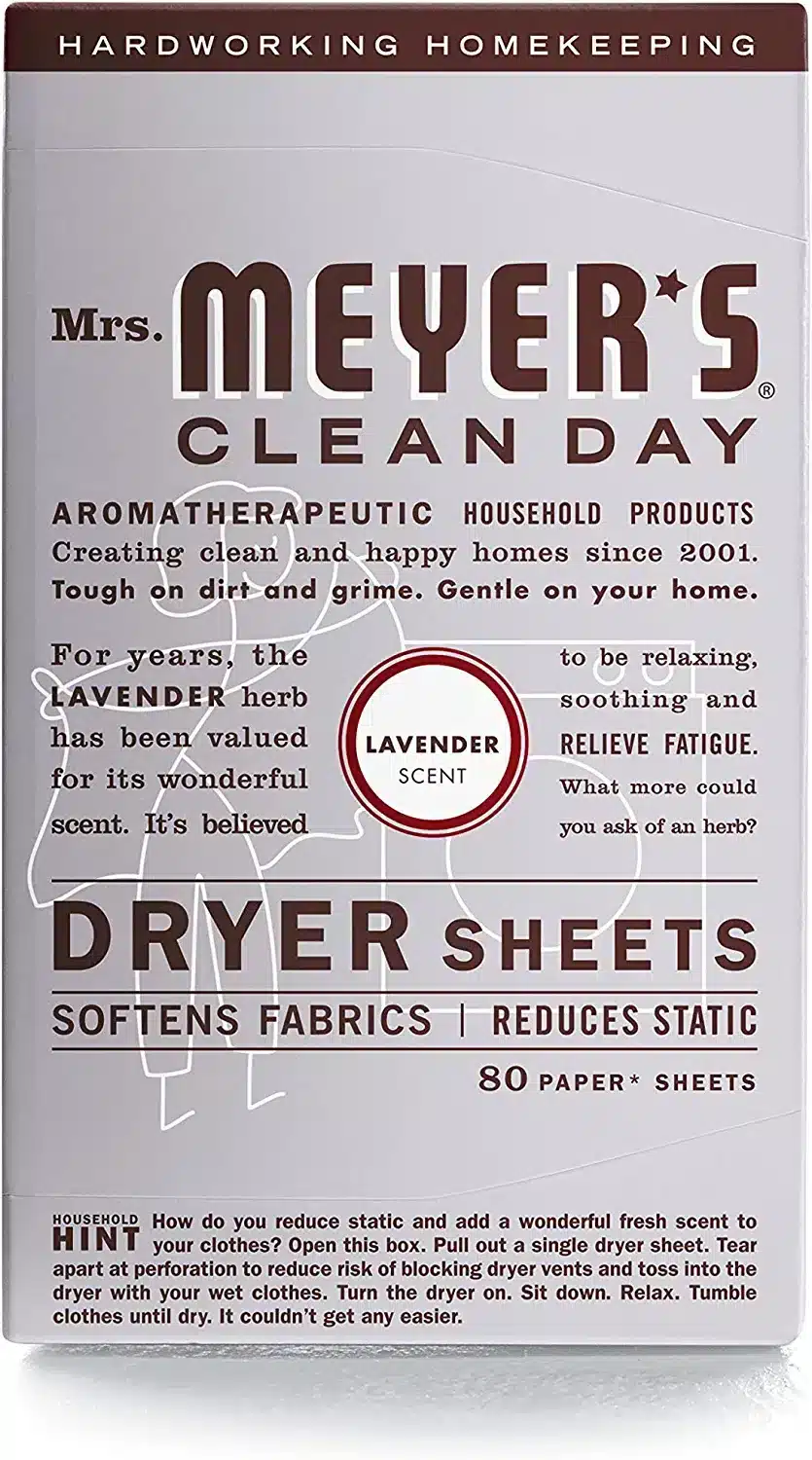 Mrs. Myer’s Dryer Sheets