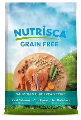 NUTRISCA Dogswell Premium Grain-Free Dry Cat Food, Salmon Recipe