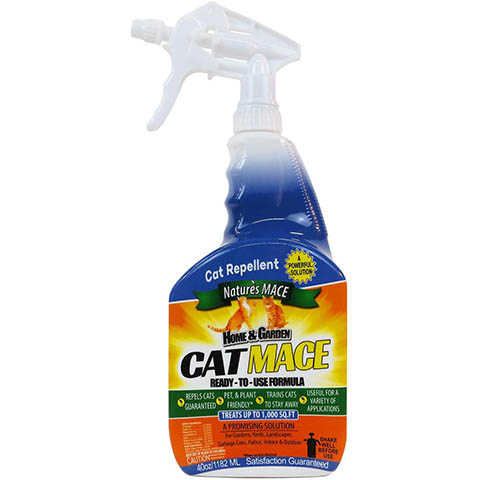 Cat prevention hot sale spray