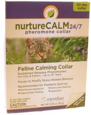 NurtureCALM 24/7 Calming Collar for Cats