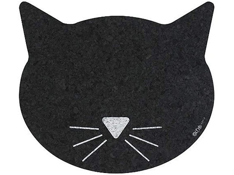 ORE Pet Recycled Rubber Black Cat Mat