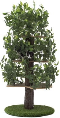 On2 Pets Cat Tree with Leaves