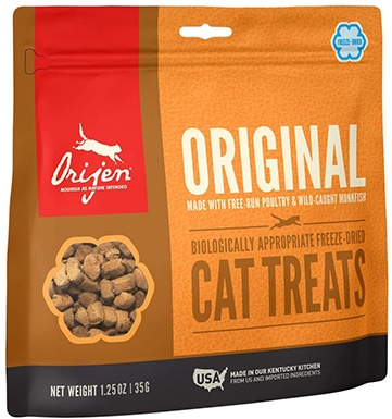 Orijen High-Protein, Grain-Free Freeze-Dried Cat Treats