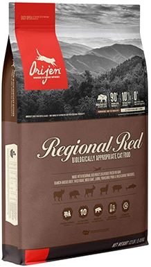 Orijen High-Protein, Grain-Free Regional Red Dry Cat Food