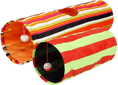 Pet Magasin Collapsible Cat Tunnel Toys