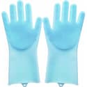 Pet Republique Long Sleeve Silicone Bathing Gloves