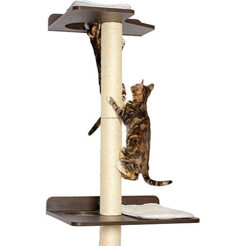 PetFusion 76.8-in Wall Mounted Cat Tree