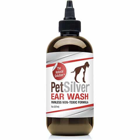 PetSilver Antimicrobial Dog and Cat Ear Wash