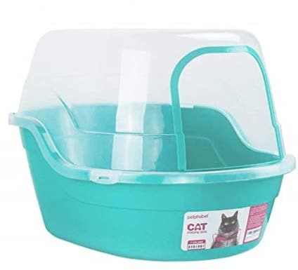 Petphabet Jumbo Hooded Cat Litter Box