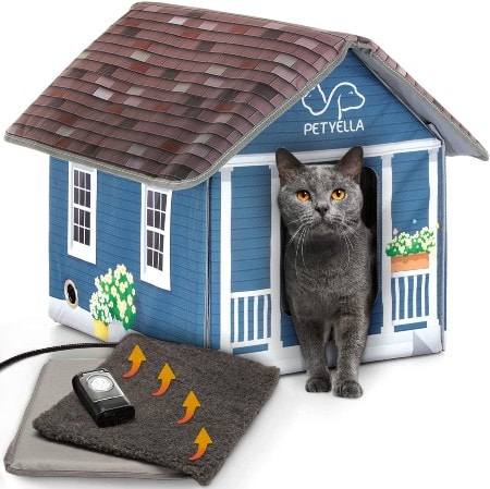 Petyella Heated Cat House