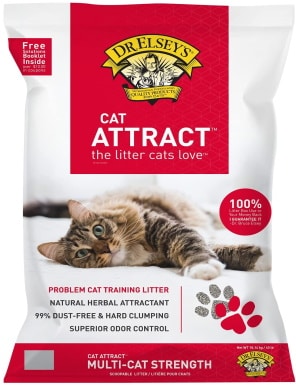 Precious Cat Attract Problem Cat Training Litter