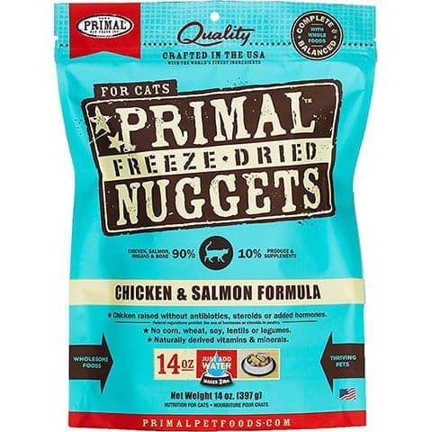Primal Chicken & Salmon Formula Nuggets