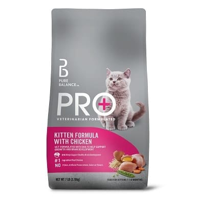 Pure Balance Pro+ Kitten Formula Dry Cat Food