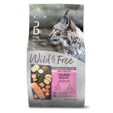 Pure Balance Wild & Free Grain Free High Protein Formula Food for Cats
