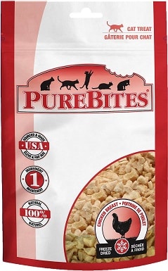 PureBites Chicken Breast Freeze-Dried Raw Cat Treats