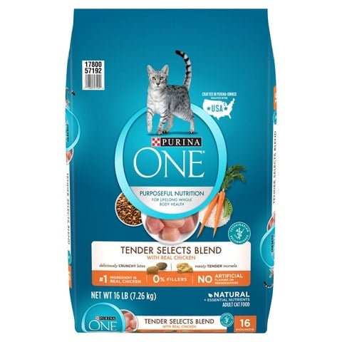 Purina ONE Tender Selects Blend Dry Cat Food