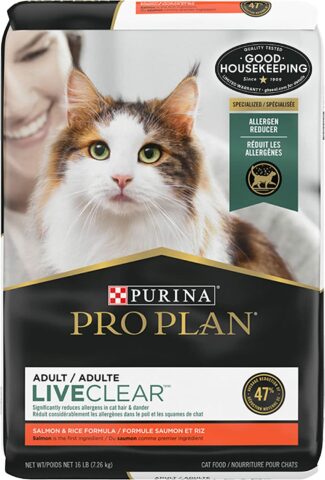 Purina Pro Plan LiveClear Allergen Reducing Dry Cat Food