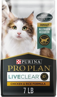 Purina Pro Plan LiveClear Allergen Reducing Dry Cat Food