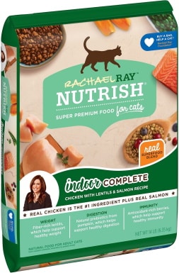 Rachael Ray Nutrish Indoor Complete dry cat food