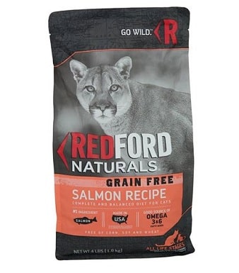 Redford Naturals Grain Free Salmon Recipe Adult Cat Food