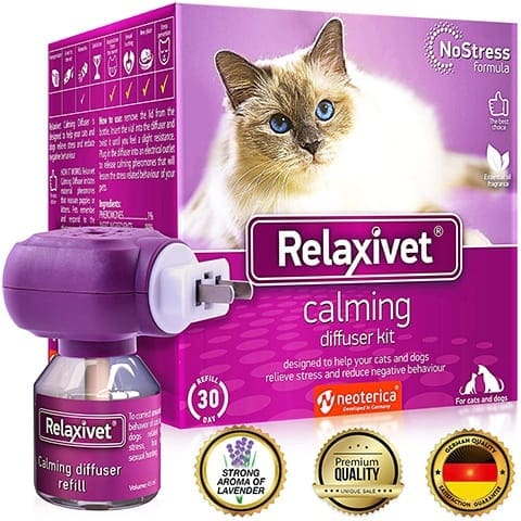 Relaxivet Natural Cat Calming Pheromone Diffuser