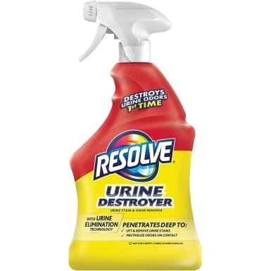 Resolve Urine Destroyer Spray Stain & Odor Remover