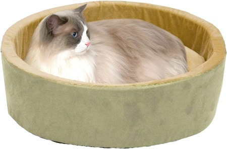 Rosewood Thermo-Kitty Bed