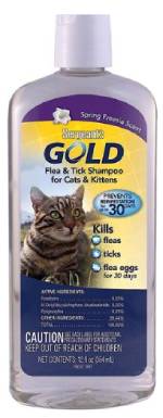 Sergeant's Gold Flea & Tick Cat Shampoo