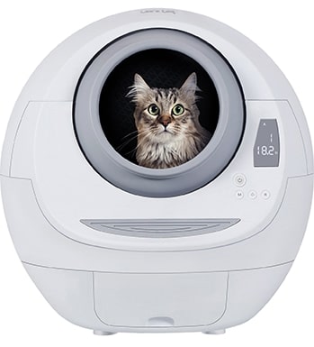 Smarty Pear Leo’s Loo Covered Automatic Self-Cleaning Litter Box