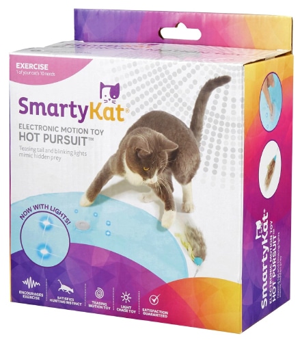 SmartyKat Hot Pursuit Electronic Concealed Motion Cat Toy