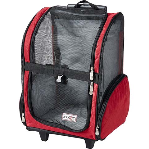 Snoozer Pet Products Roll Around 4-in-1 Travel Cat Carrier Backpack