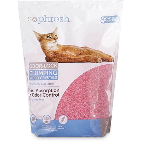 So Phresh Scoopable Odor-Lock Clumping Micro Crystal Cat Litter