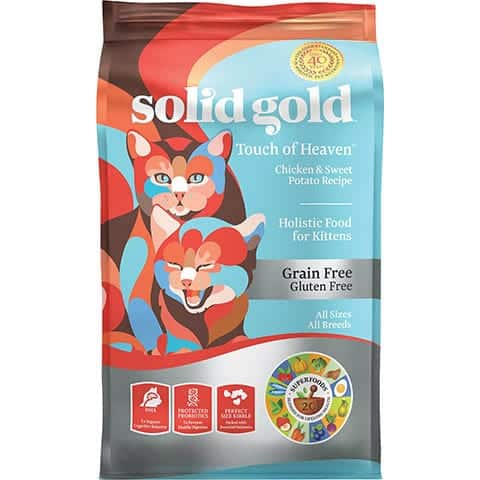 Solid Gold Touch of Heaven Chicken & Sweet Potato Recipe Kitten Grain-Free Dry Cat Food