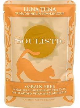 Soulistic Luna Tuna Dinner in Pumpkin Soup Cat Food Pouches