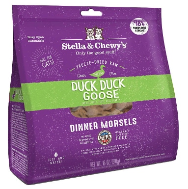Stella & Chewy's Duck Duck Goose Dinner Morsels Freeze-Dried Raw