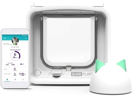 SureFlap Microchip Cat Door Connect with Hub Bundle