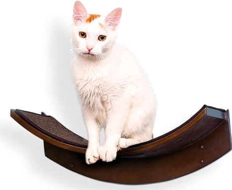 THE REFINED FELINE Lotus Leaf Cat Shelf