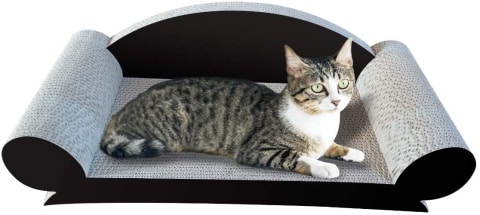 TOUCH-LOVFIN Cat Scratcher Cardboard