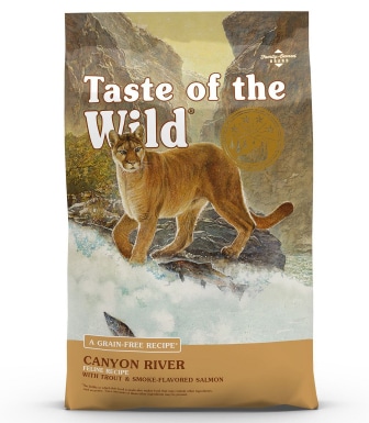 Taste of the Wild Canyon River Trout & Smoke-Flavored Salmon Grain-Free Dry Cat Food